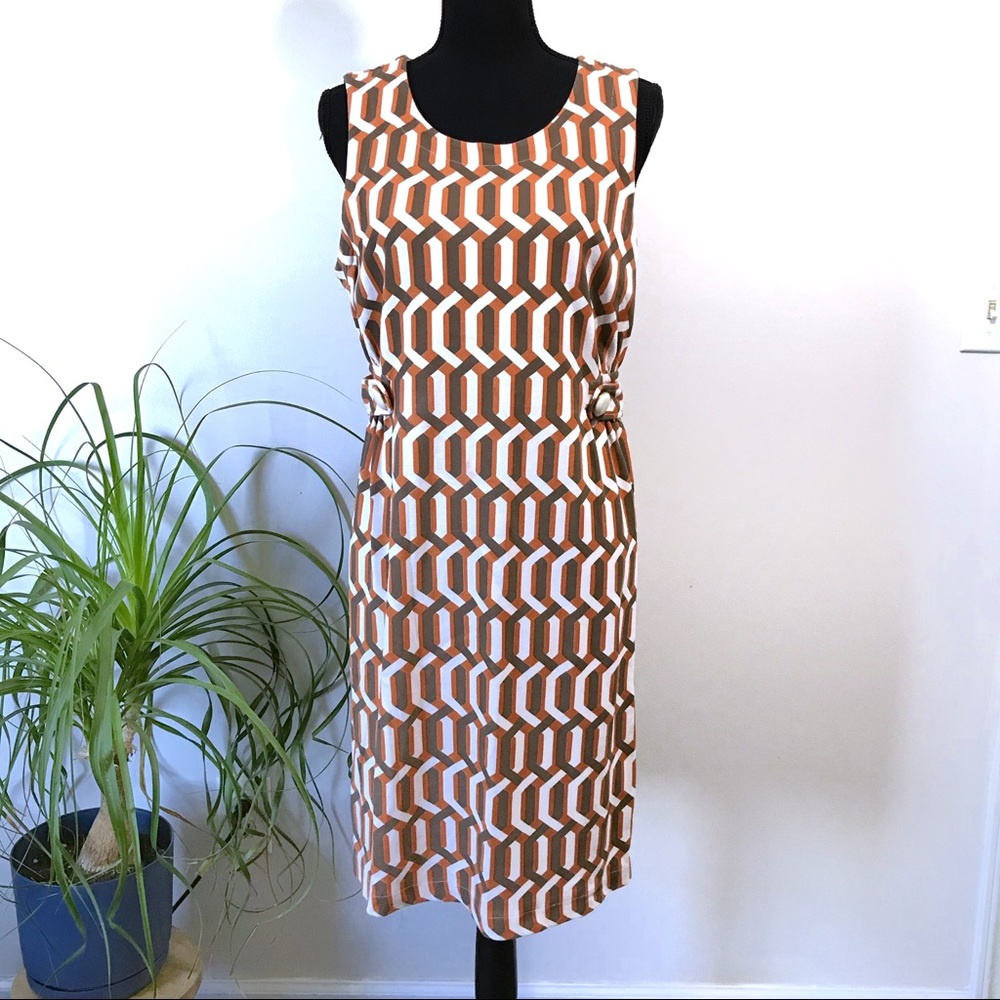 Banana Republic Geometric Retro MOD Stretch dress